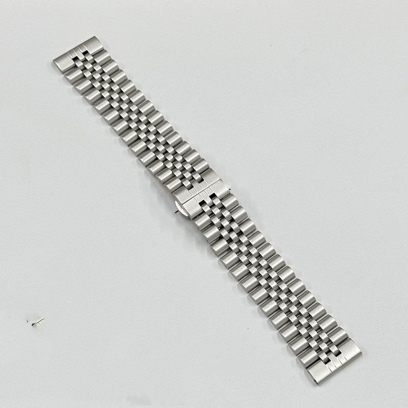 Five-bead Cow Ring Solid Stainless Steel Strap