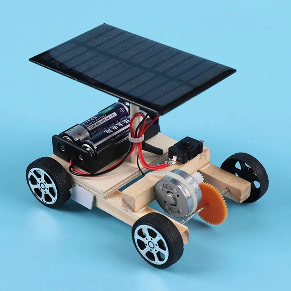 DIY Solar Car Kit | Educational STEM Assembly Toy for Kids