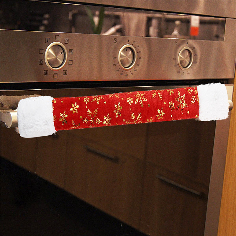 Christmas Decorations Microwave Oven Gloves
