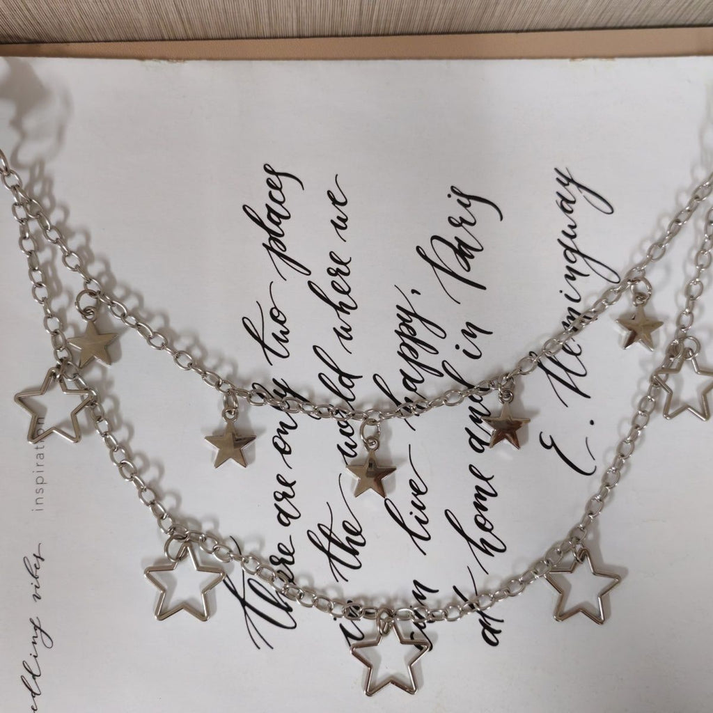 Personalized Hollow-Out Five-Pointed Star Pants Chain