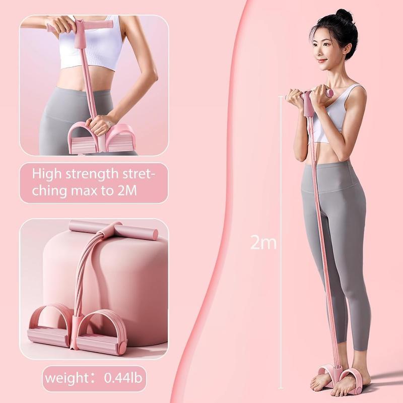 6-Tube Pedal Resistance Band