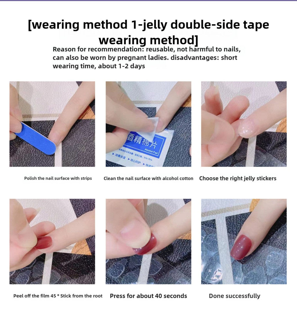 0949- Handmade press on nails fake nails removable