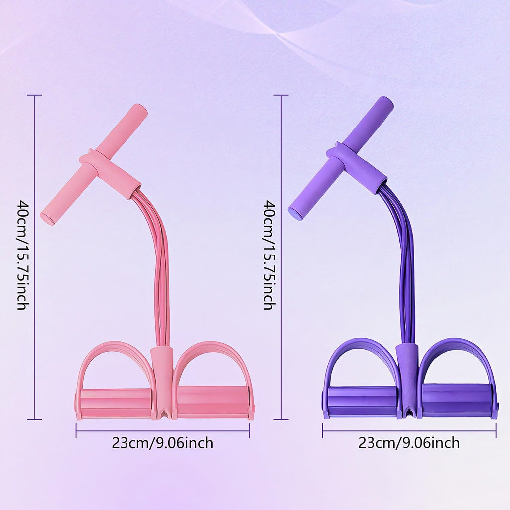 6-Tube Pedal Resistance Band