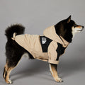 Khaki Large Dog Raincoat