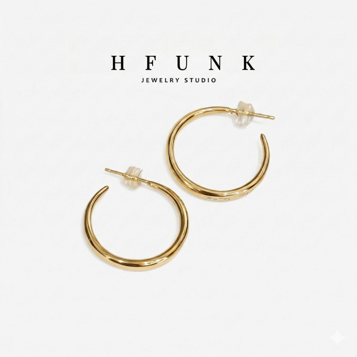 French-style Retro Shimmering Ear Rings That Wont Fade