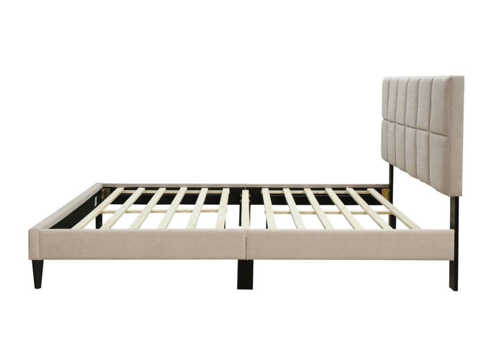 King Sized Squares Bed in a Box with USB Charging