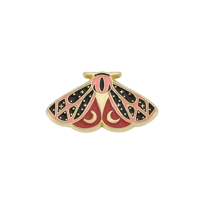 Insect-shaped Metal Badge With A Personalized Design