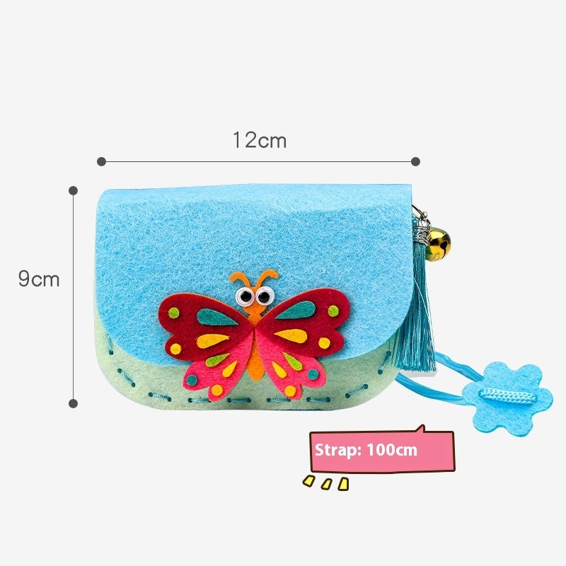 Cartoon Non-woven Bag Kindergarten Paste Material Package Educational Toys