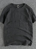 Men's Round Neck Short Sleeve T-Shirt