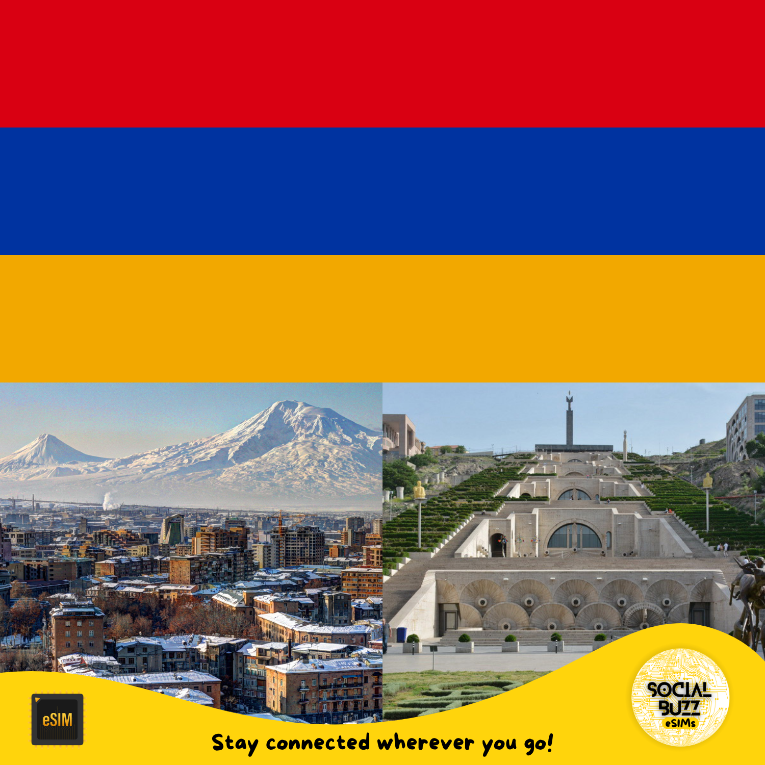 Armenia eSIM Internet Data Plan