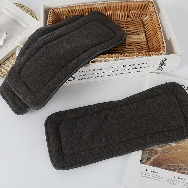 Bamboo Charcoal Fiber Washable Diaper Changing Pad For Babies And Toddlers