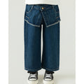 Sweet And Edgy Casual Breathable Butt-flap Jeans