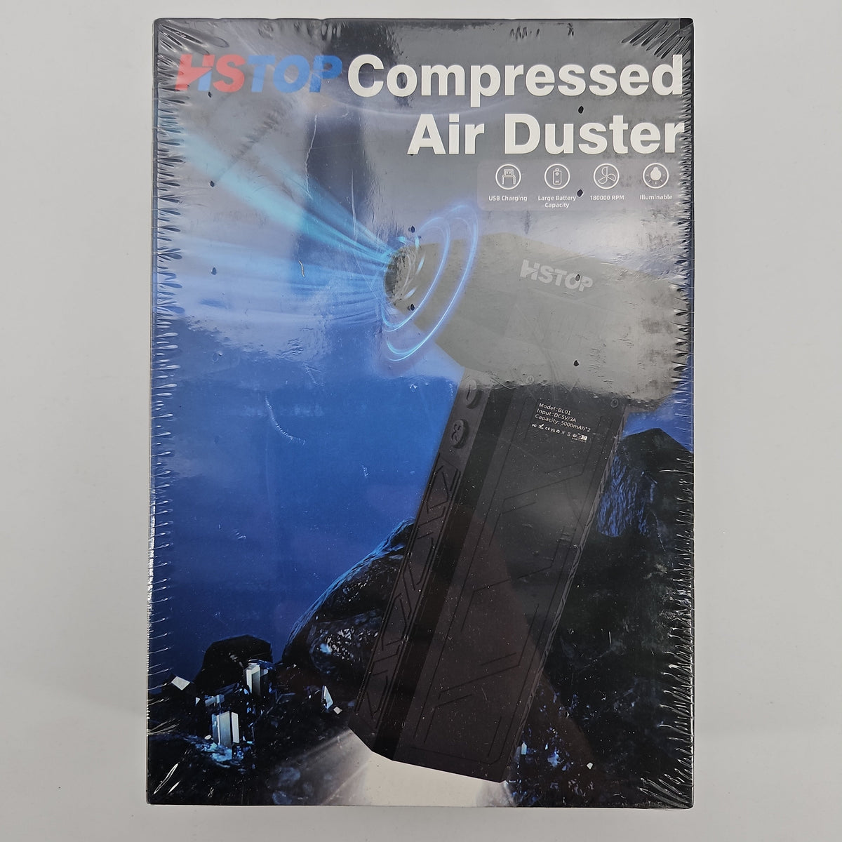 HSTOP BL01 Cordless Electric Compressed Air Duster