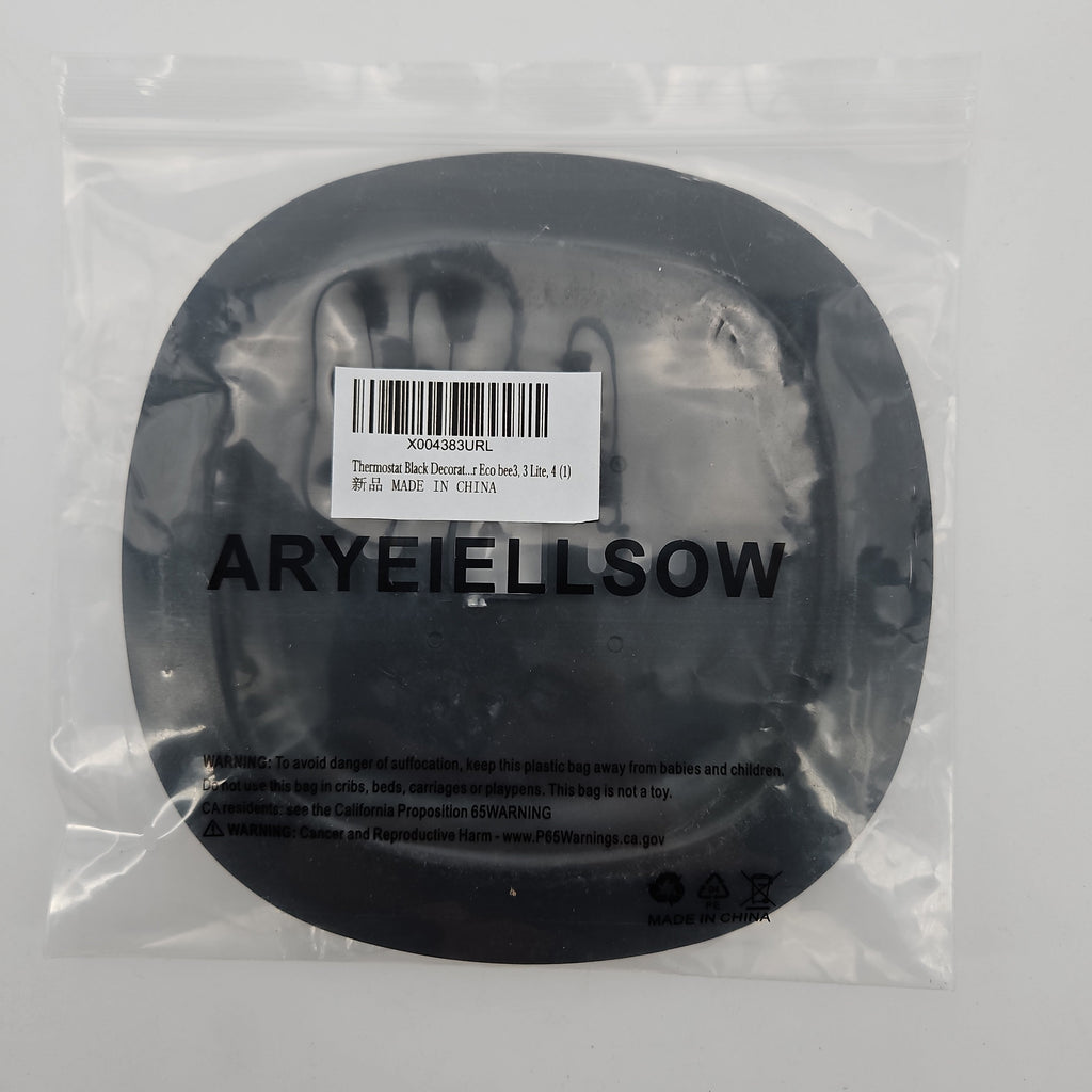 ARYEIELLSOW Black Thermostat Cover for ecobee3, 3 Lite & 4