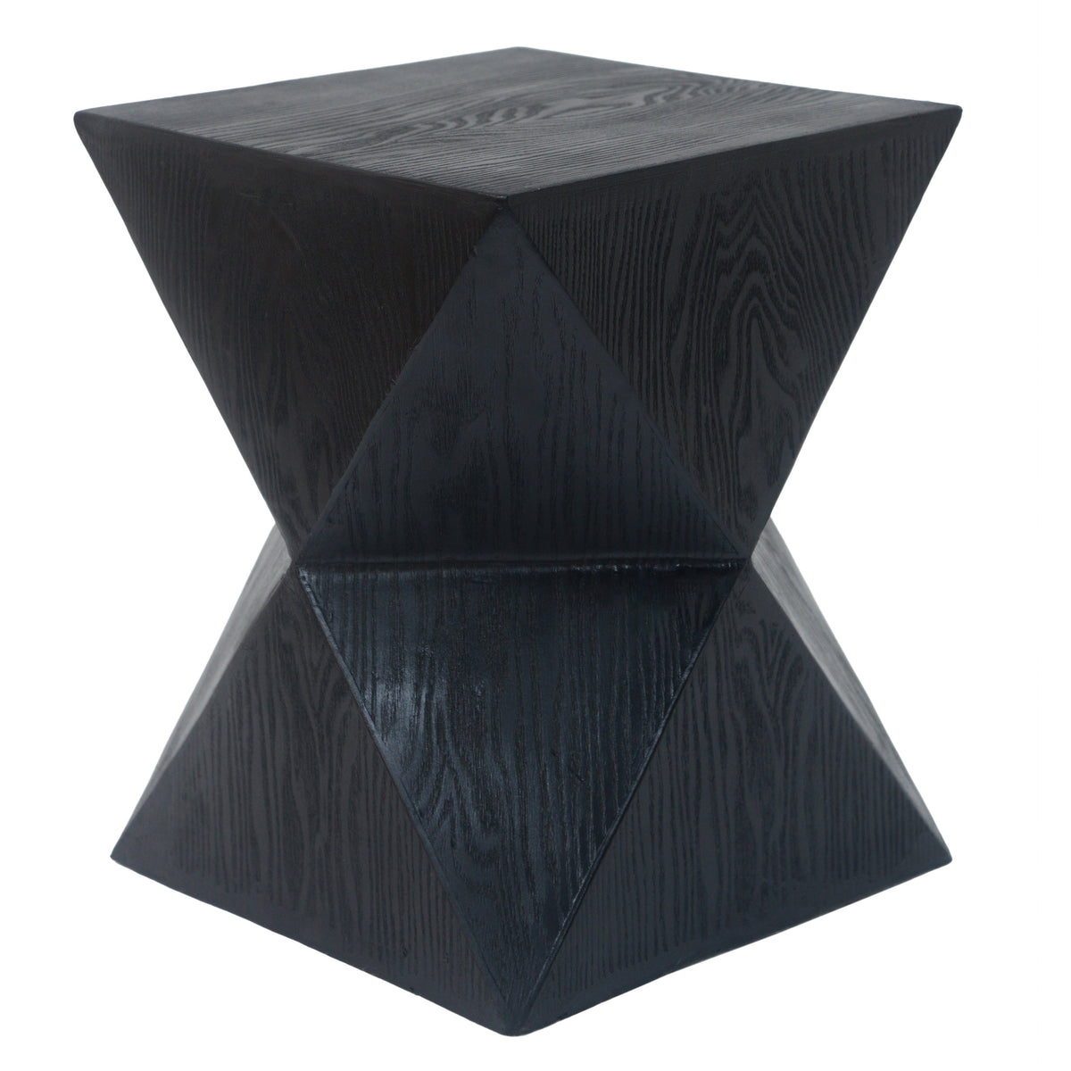 14.25" Black Accent Table