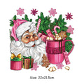 Christmas Tree Santa Claus Clothing Printing Heat Transfer Patch
