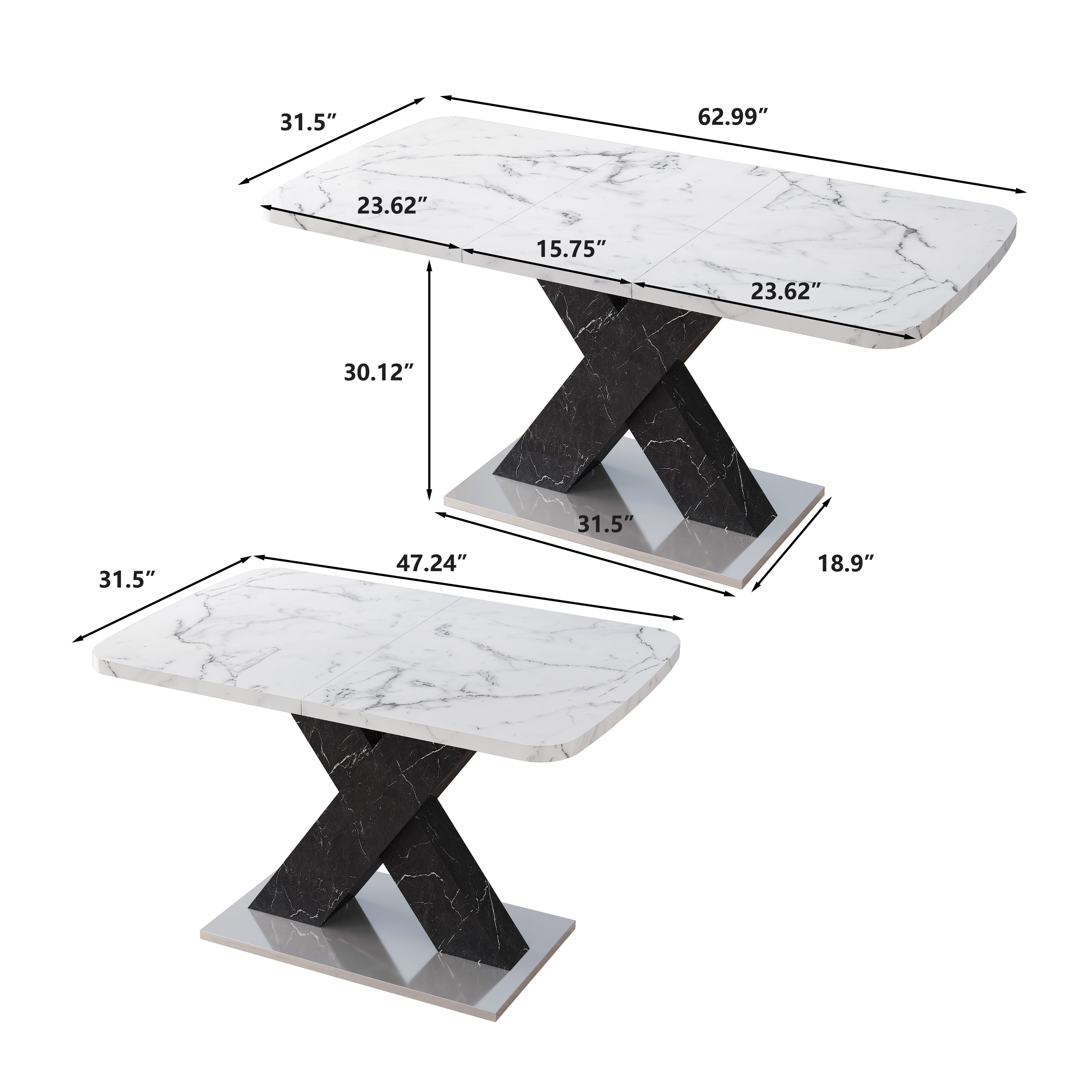 Modern Rectangle Dining Table