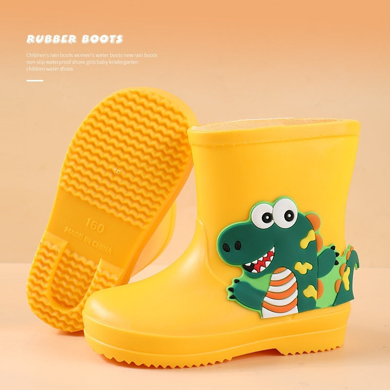 Cute Waterproof And Non Slip Cartoon Childrens Shoe Covers