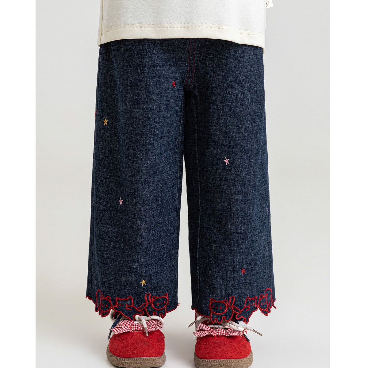 Cute And Cozy Soft Straight-leg Pants For Cats