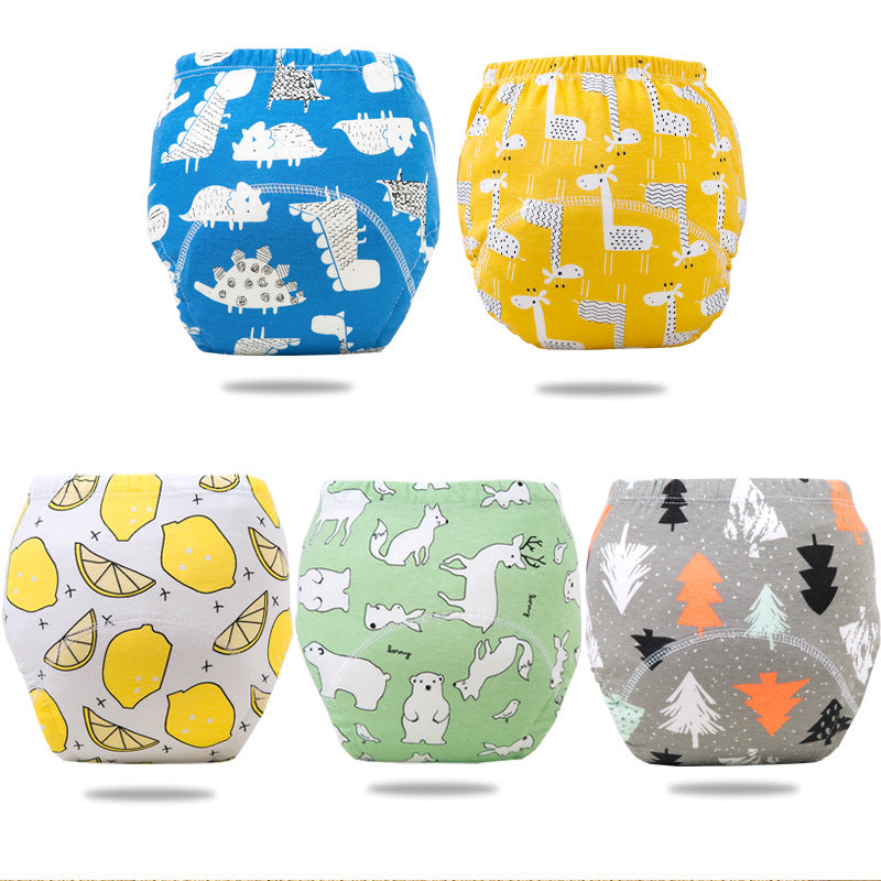 Baby Toilet Training Pants Pure Cotton Waterproof Washable Diaper