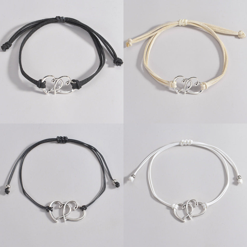 Personalized Woven Adjustable Womens Anklet