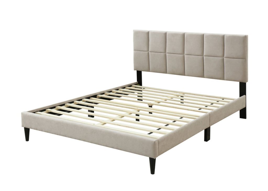 Queen Sized Squares Bed in a Box with USB