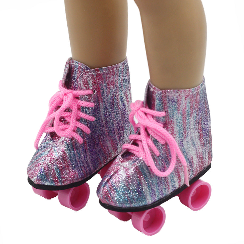 Children's Shoes Fashion Doll The Skating Shoes Toy Boots