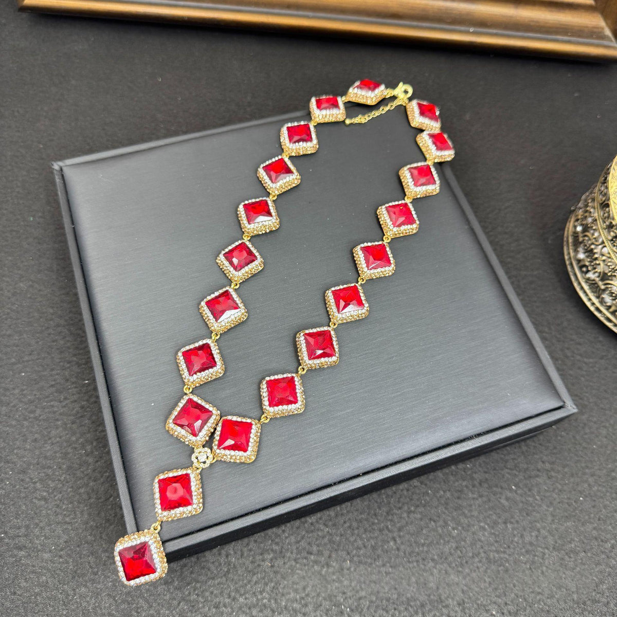 Women's Crystal Full Diamond Jewelry Set
