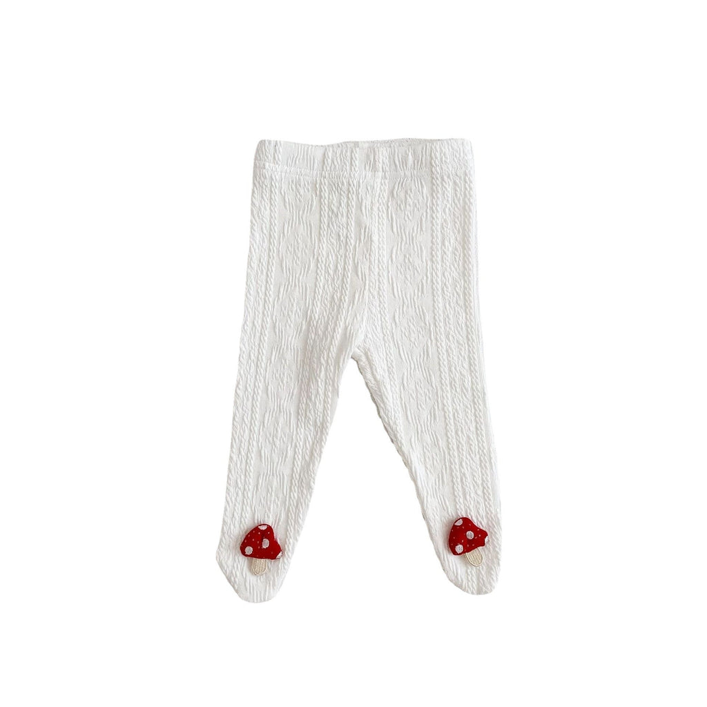 Autumn Baby Cute Small Mushroom Pantyhose
