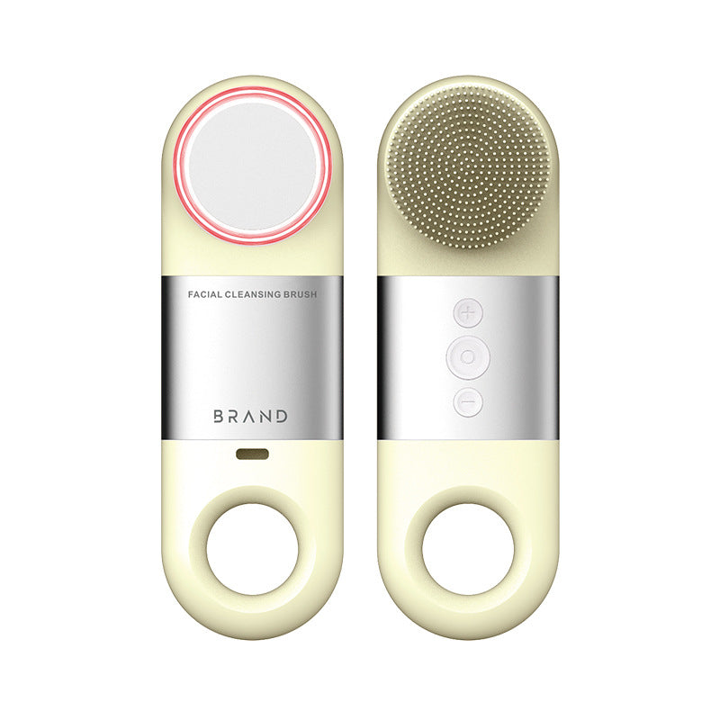 Silicone Ultrasonic Household Portable Charging Facial Cleaner Pore Cleaner