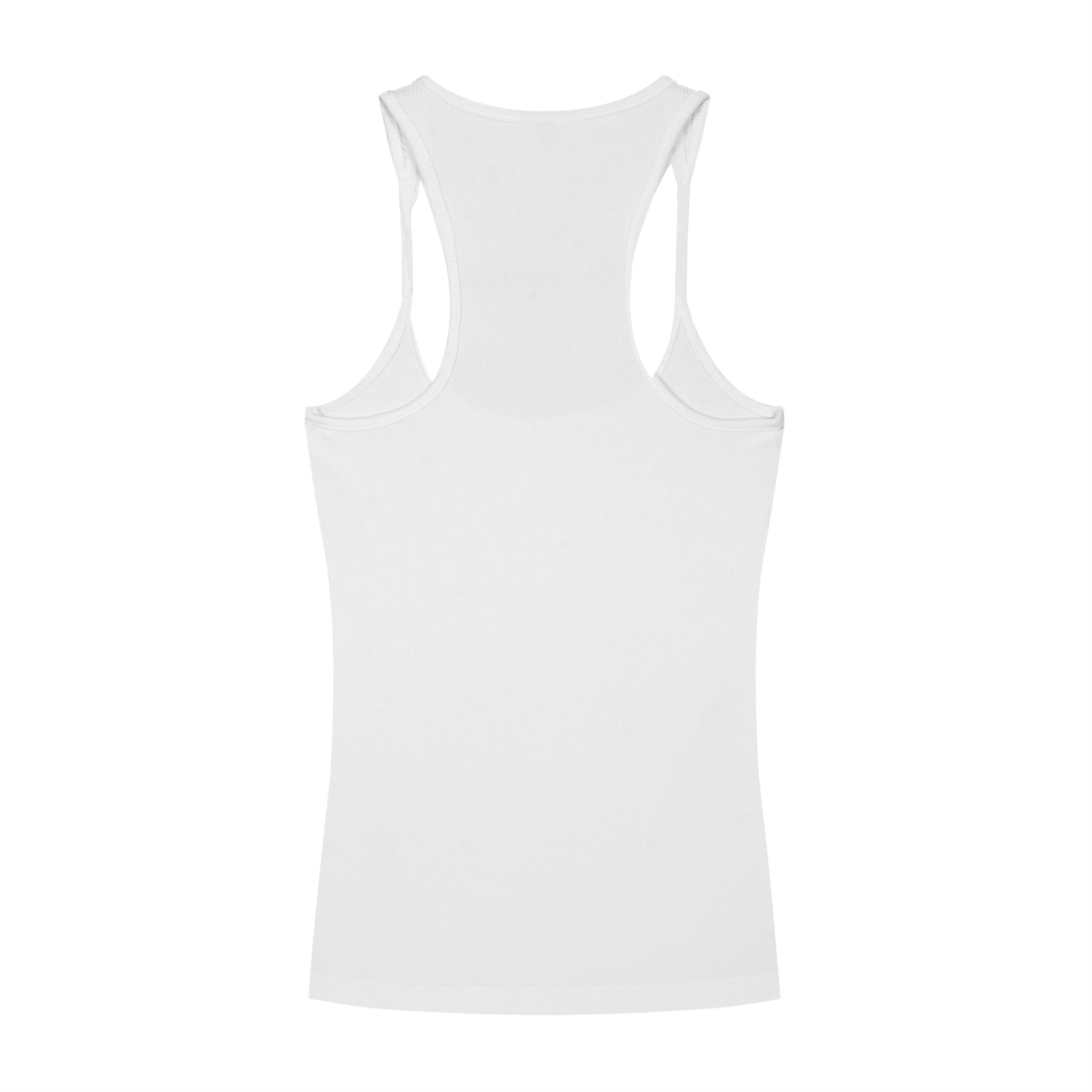 Loki & Ivy Slim Fit Ribbed Racerback Tank Top