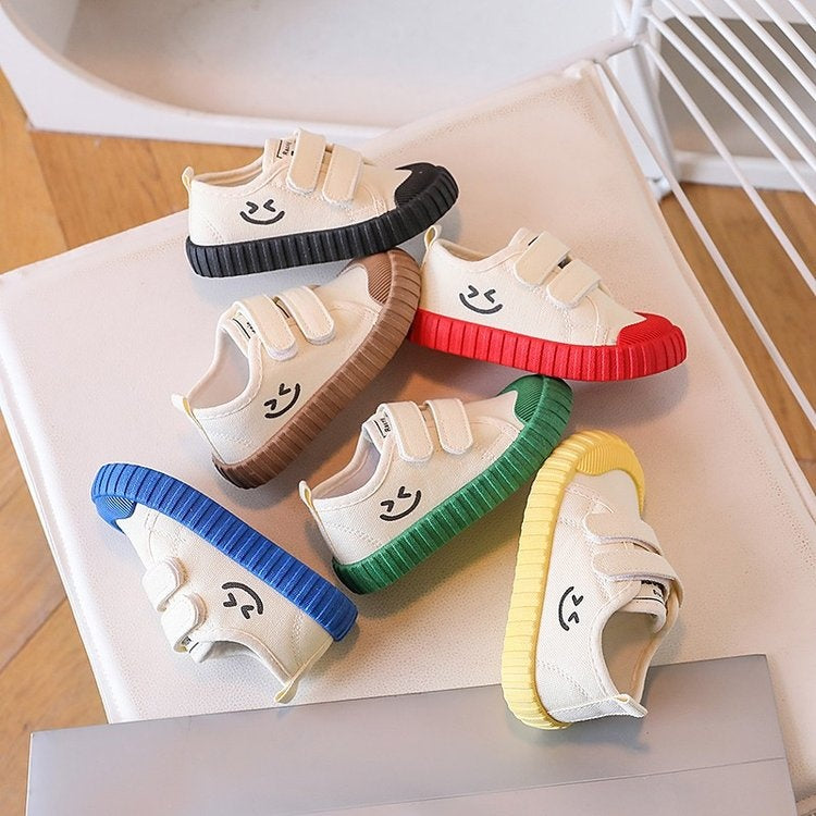 2026 Summer New Korean Style Kids Sandals, Boys Girls Casual Outdoor Sports Beach Sandals, Soft Sole Magic Tape Breathable Children Shoes Size 26-37