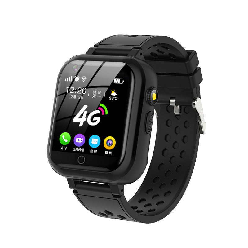 4g Full Netcom Children's Phone Watch Smart Gps Positioning Defense