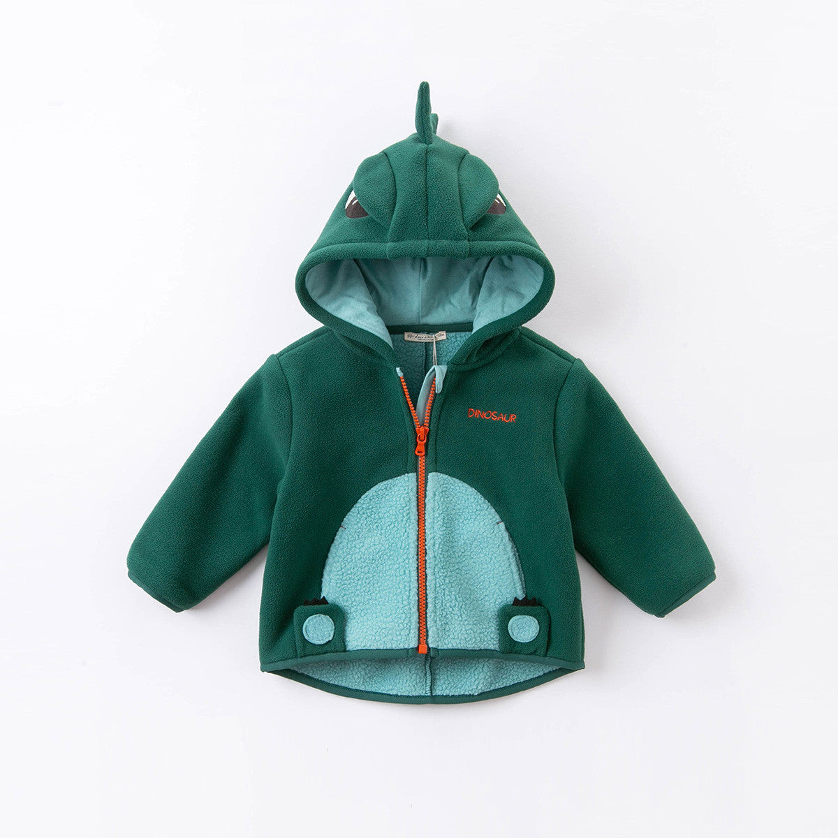 Children's Baby Western Style Plus Fleece Hooded Top Women