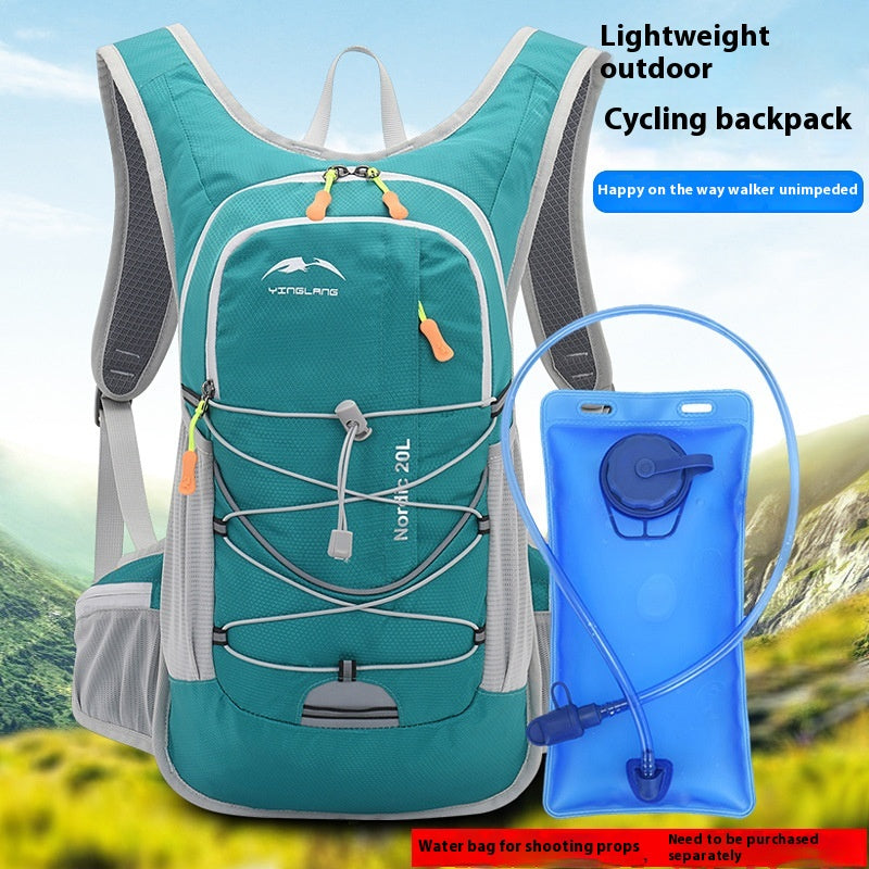 Outdoor Minimalist Printed Cycling Water Bag Backpack