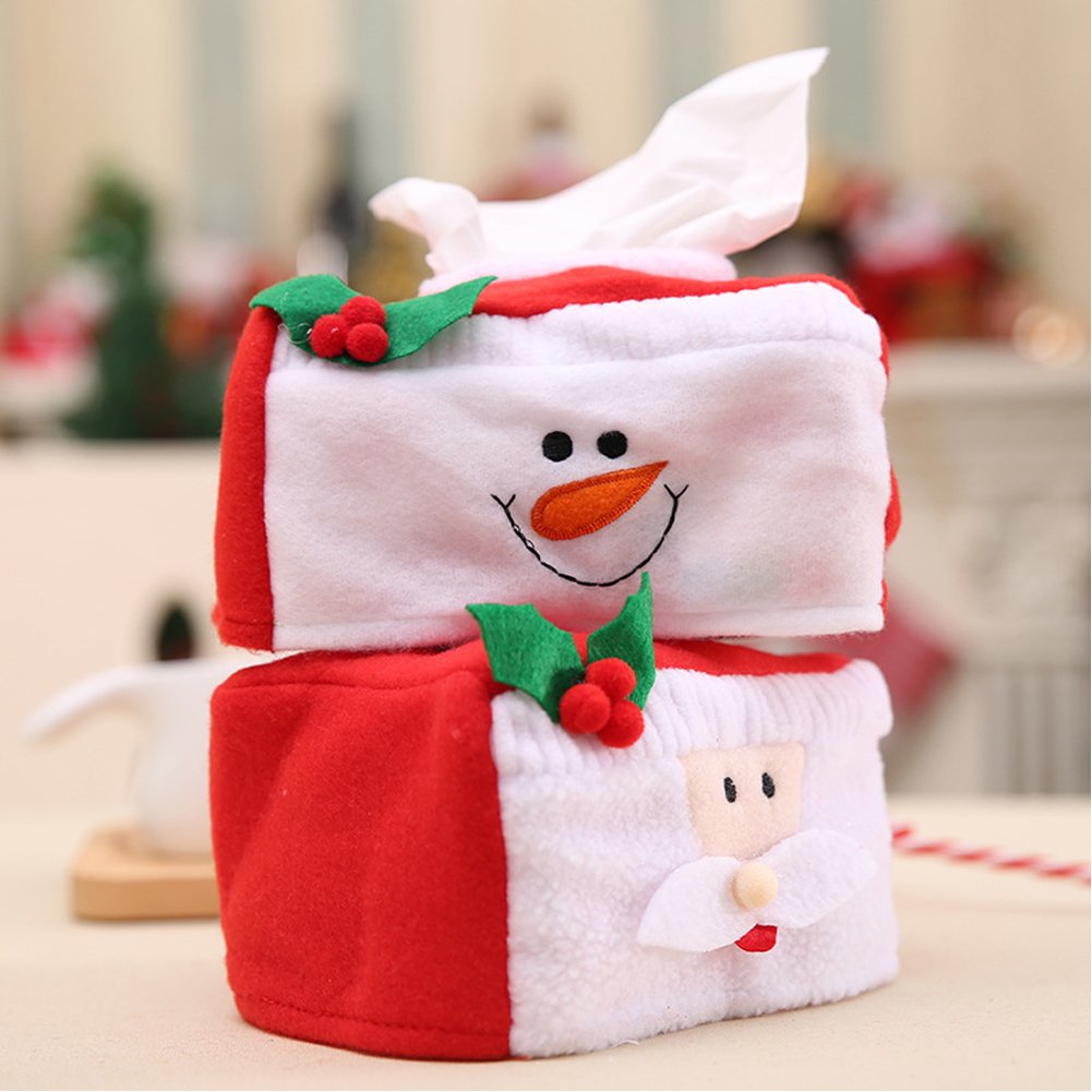 Christmas Decorations Christmas Tissue Box Decoration Large