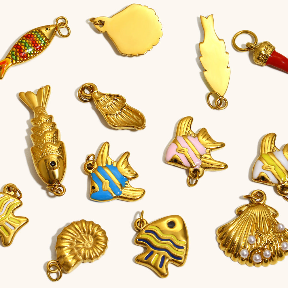 Fashionable Elegant Niche Ocean-themed Pendant Accessory