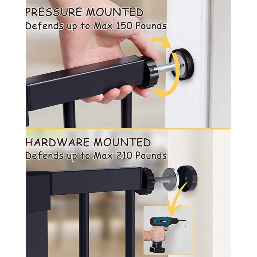 Mom's Choice Awards Winner-Cumbor 29.7"-40.6" Width Pressure or Hardware Mounted