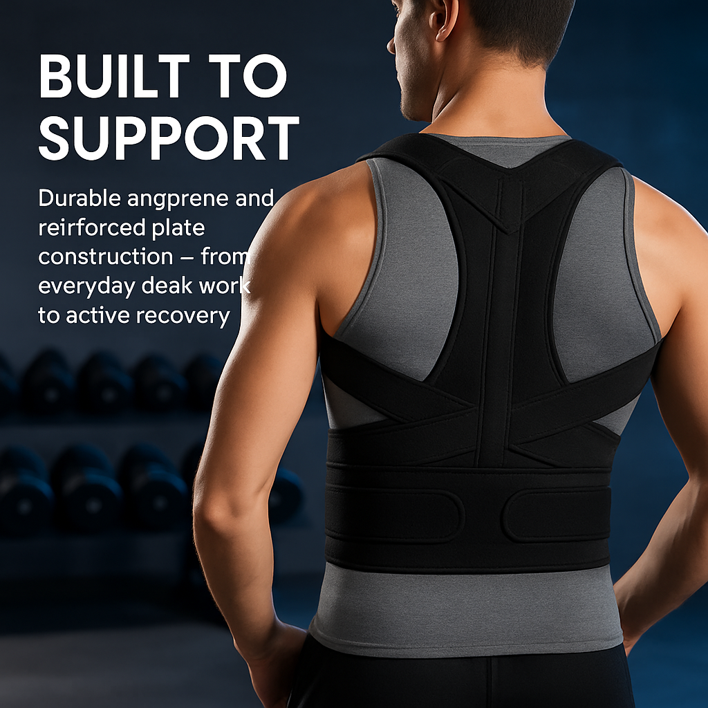 Back Posture Corrector for Upper Back and Lumbar Support