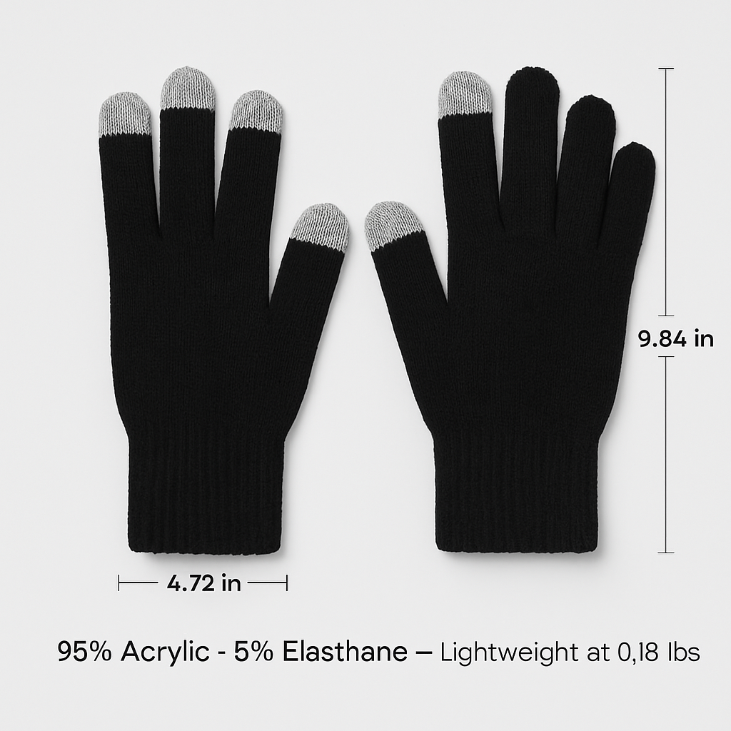 Unisex Touch Screen Gloves Winter Warmth and Comfort