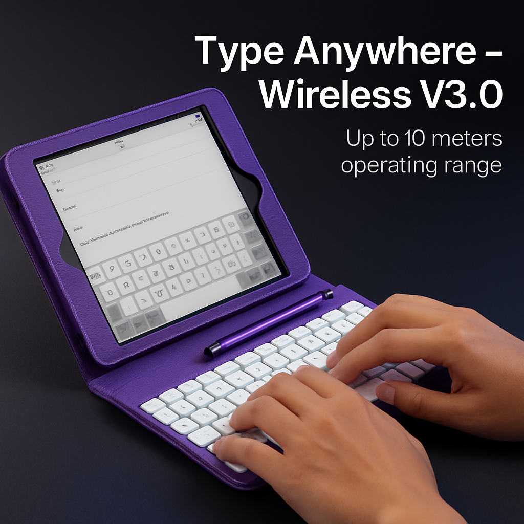 Wireless Keyboard Case for iPad Mini and Mini2
