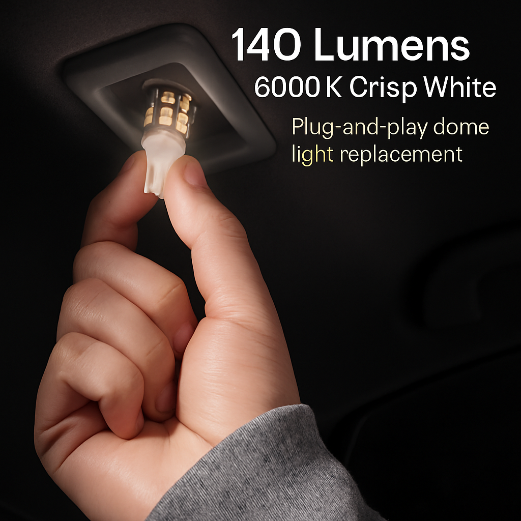 LED Light Bulb for Dome, Map, and License Plate