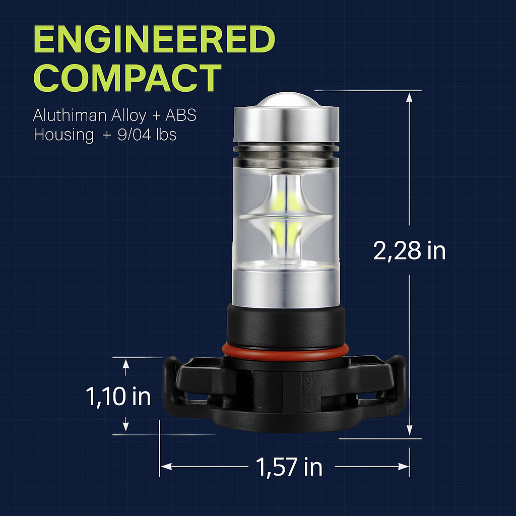 Fog Light Bulb LED for Clear Night Vision