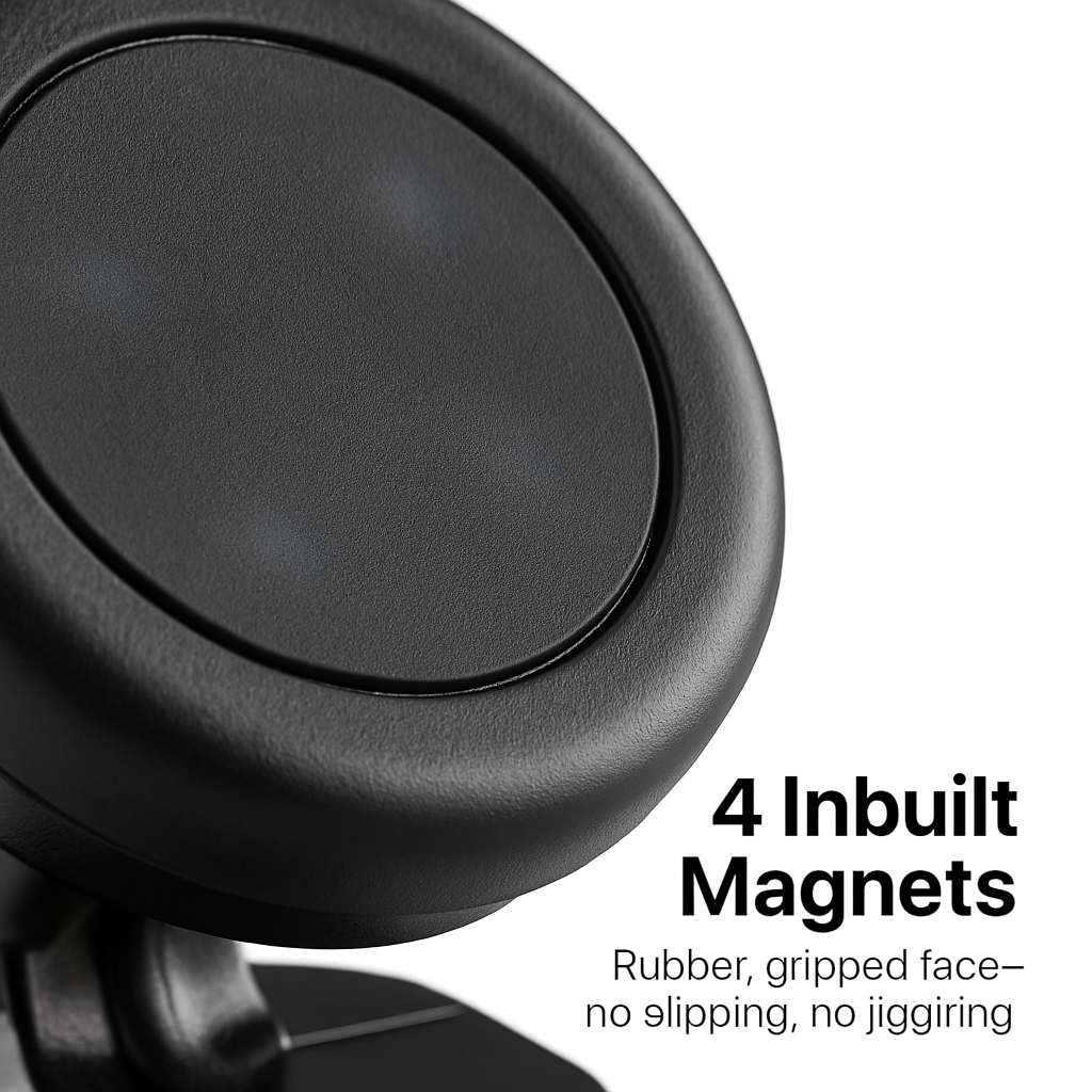 Universal Magnetic Car Mount for Hands-Free Viewing
