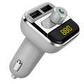 Car Wireless FM Transmitter for In-Car Audio USB Charging