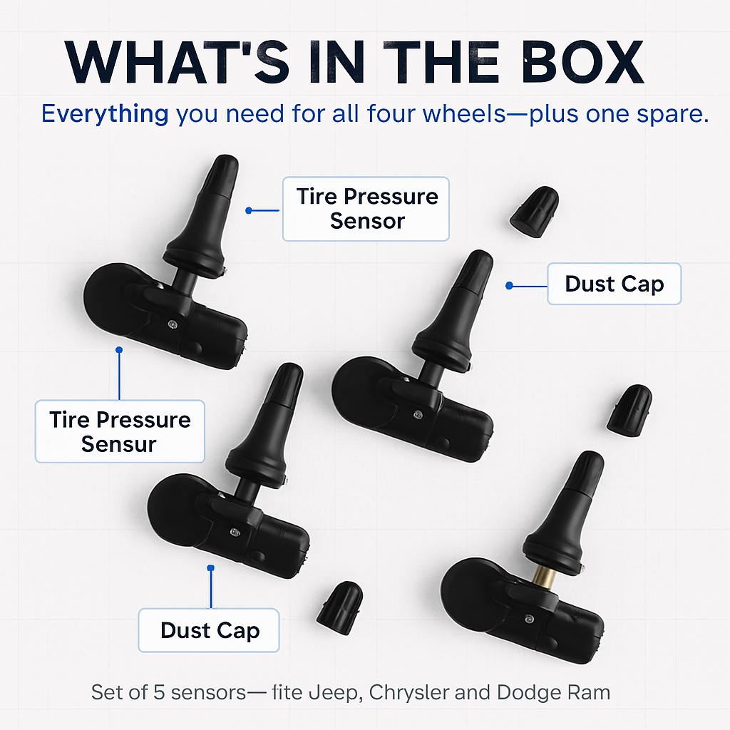 Tire Pressure Sensor for Jeep and Ram Vehicles