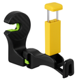 Headrest Hook with Phone Mount and Locking Bracket