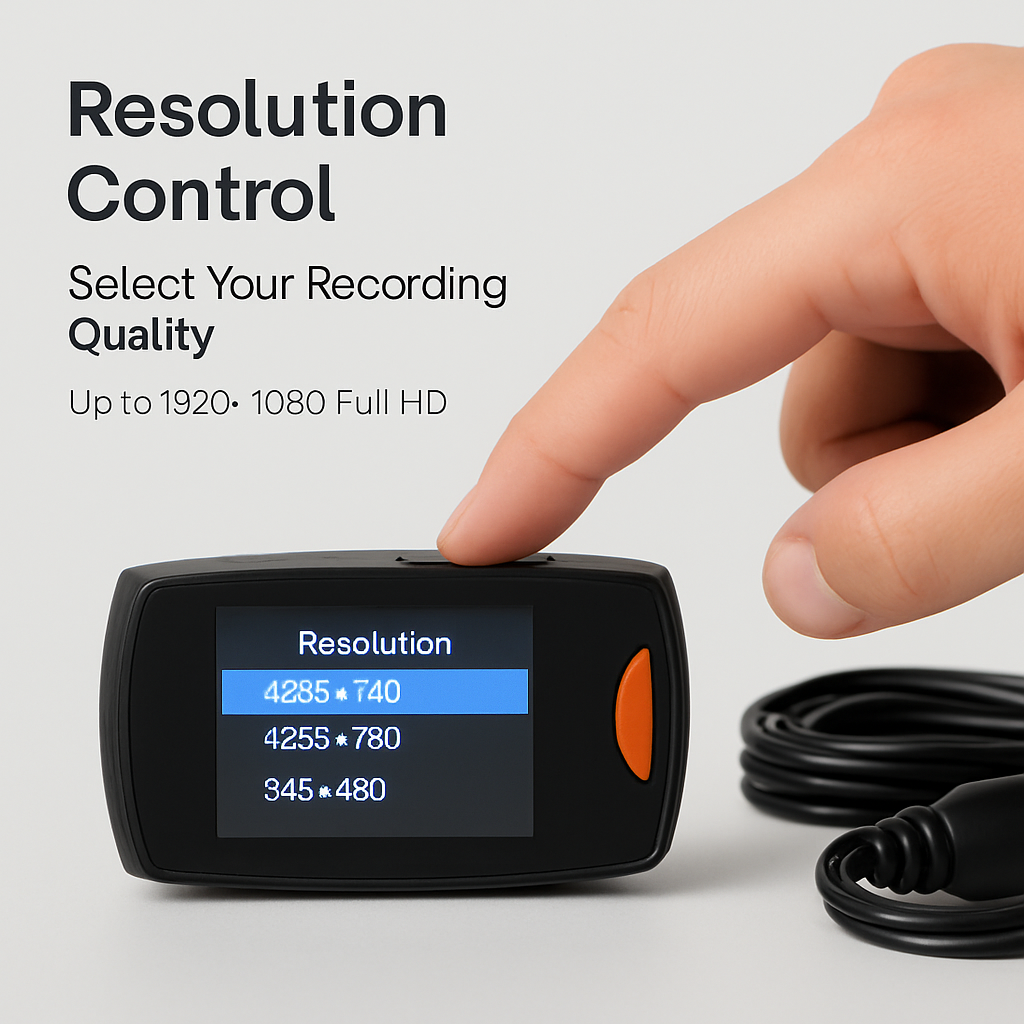 Car DVR Dash Cam with Night Vision for Clear Footage