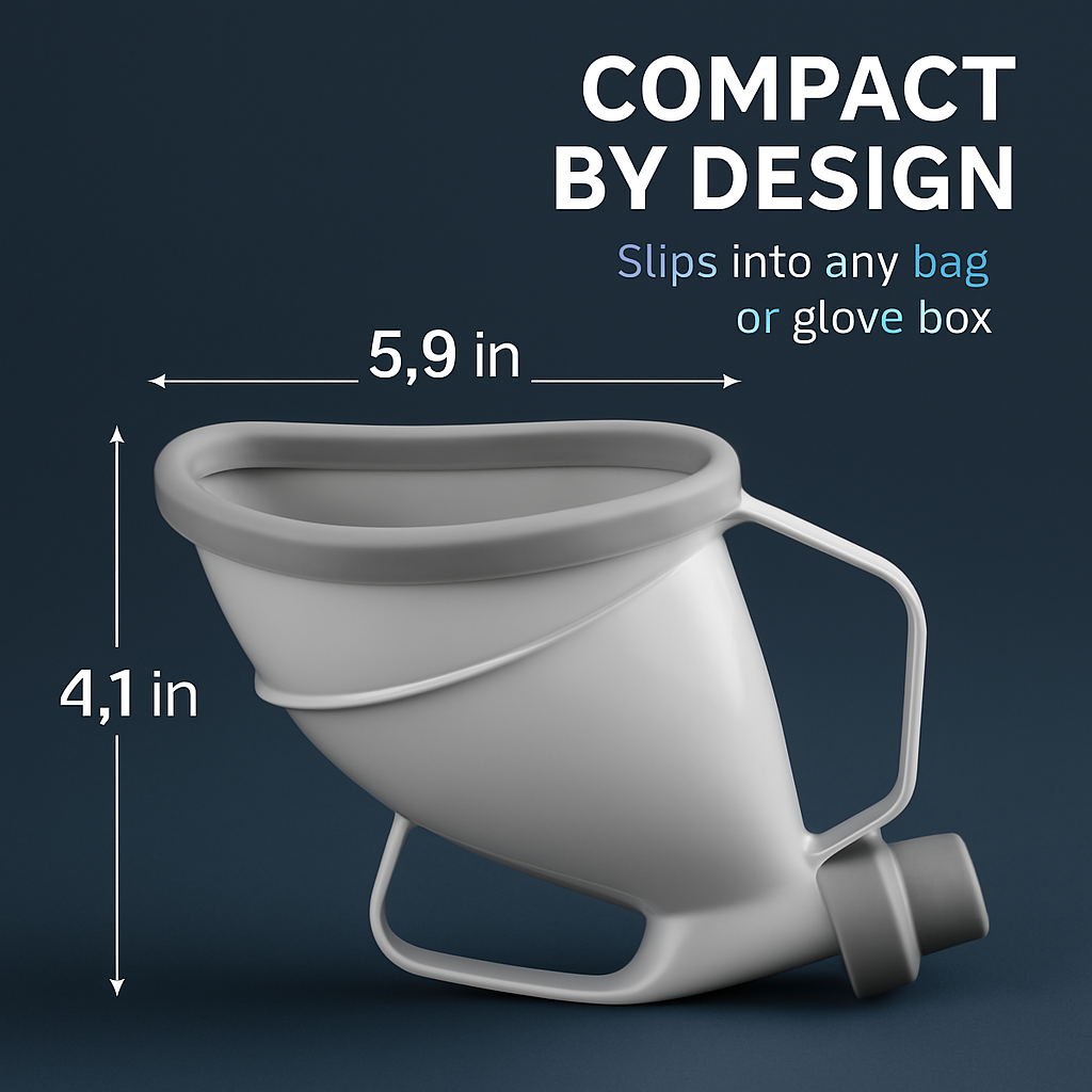 Portable Urinal Funnel for Men and Women