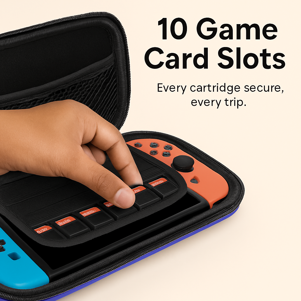 Carry Case for Nintendo Switch - Travel Protective Case